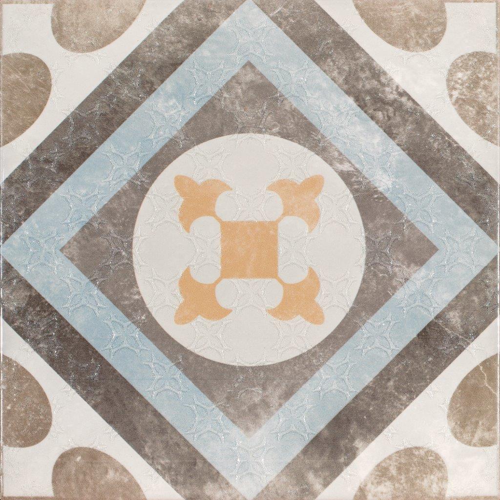 Bordeaux Beige Decor 2 20x20