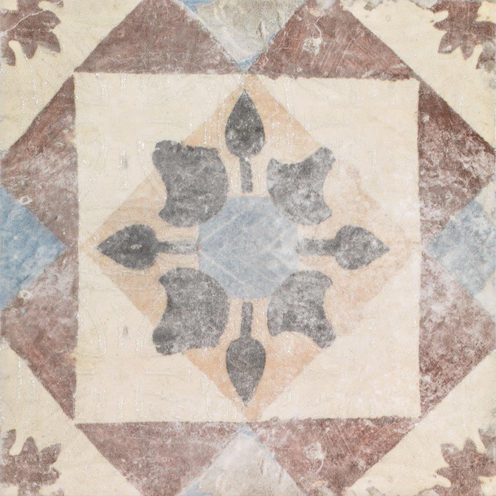 Bordeaux Beige Decor 6 20x20