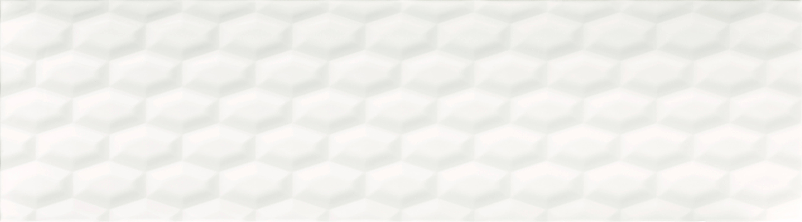 Decor Odeon 3D White 25x90