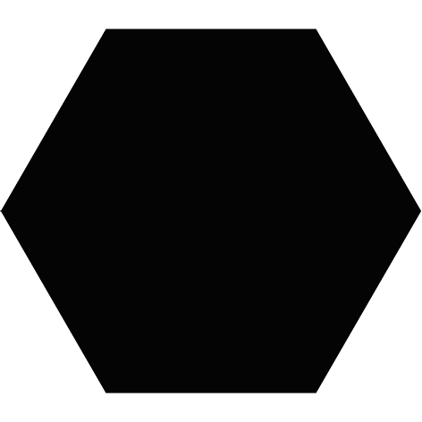 Floor Wall Element Noir Hex 20x23