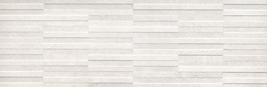 Grand White Patchwork Dekofon 40x120