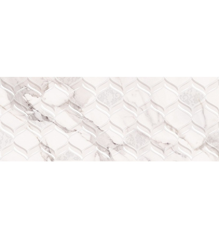 Marmo Borghini Decor Lace Bianco 25x65