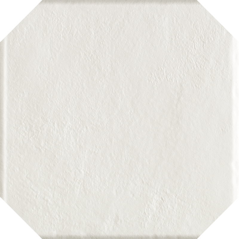 Modern Bianco Structure Octagon 19.8x19.8