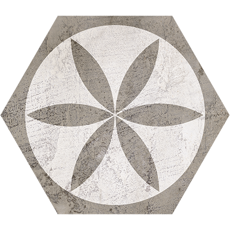 Pietra Hex Mix Decor 20x23