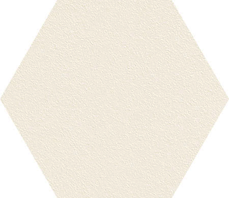 White Hexagon 11x12.5