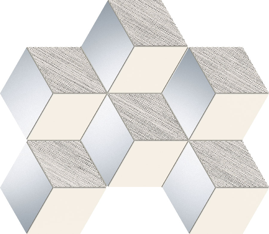 Мозайка Senza Grey Hex 29.8x22.1