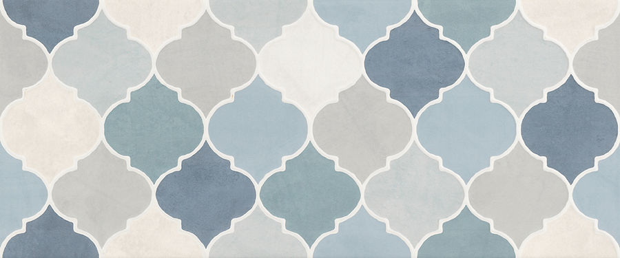 Pattern Mix Denim Decor