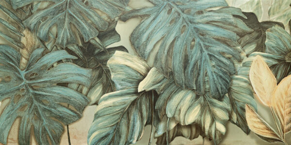 Alabaster Element 1 Shine Leaves B 59.8×119.8