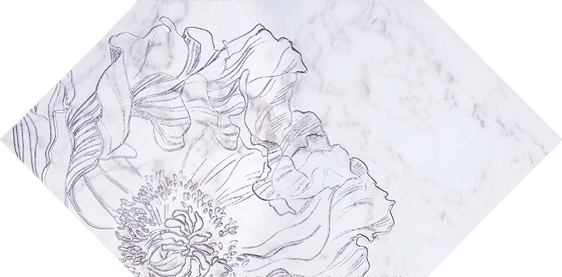 Декор Rochelle Fleur Form 22.5×14.8